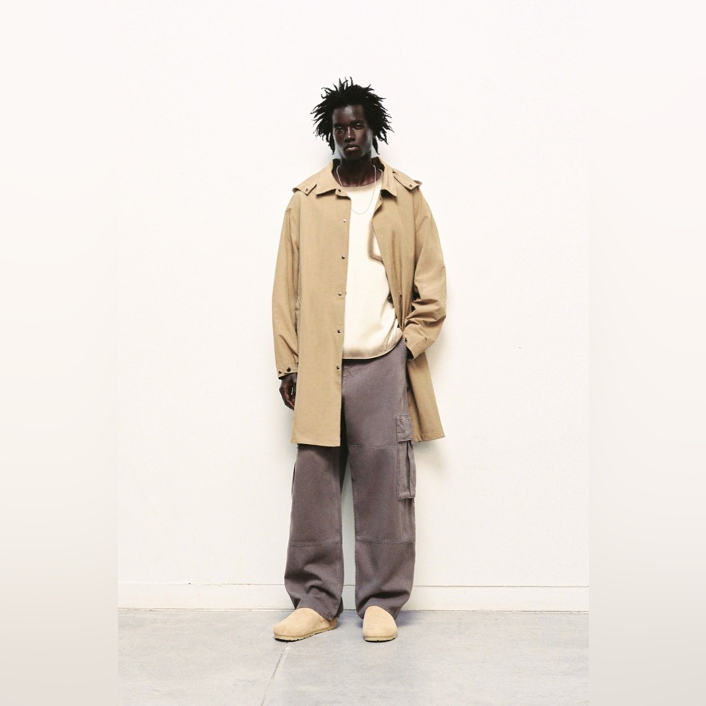 P&B Black Label parka with detachable hood